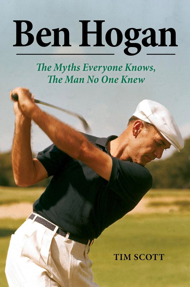 Triumph Books Ben Hogan biography cover image revealing Hogan's private side for golf history lovers