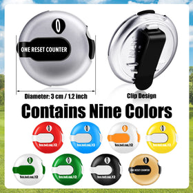 Trnayi nine-style golf stroke counters ready for daily rounds.