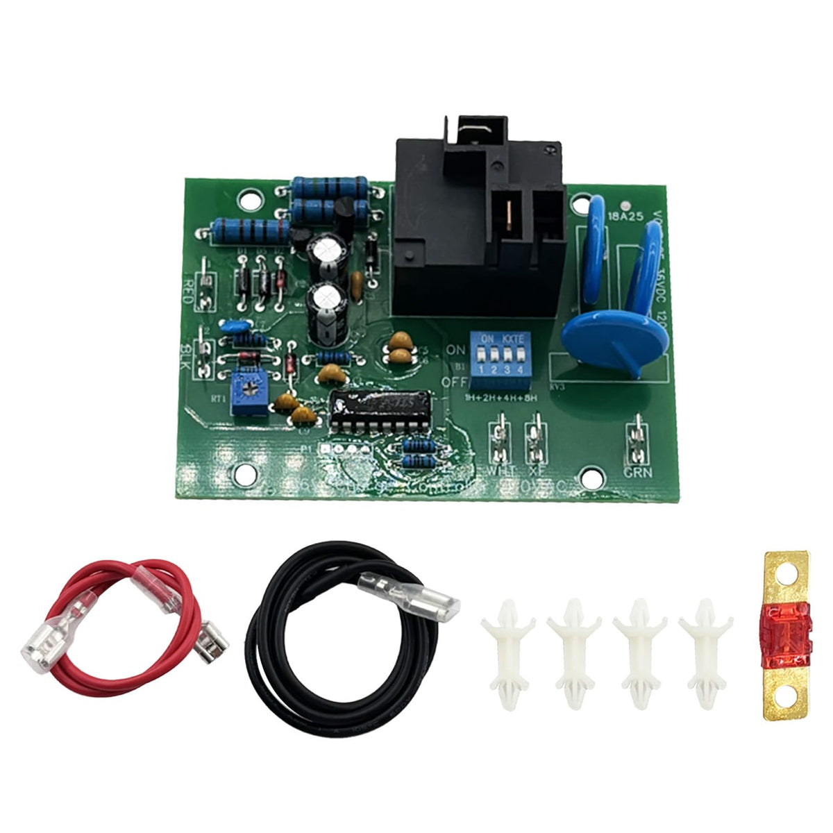 Trucktok 36V power control input board—front view for a seamless charger upgrade.