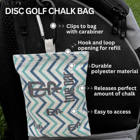 Two extra chalk balls included with True Par chalk bag