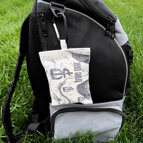 True Par marbled chalk bag with included chalk balls to start strong