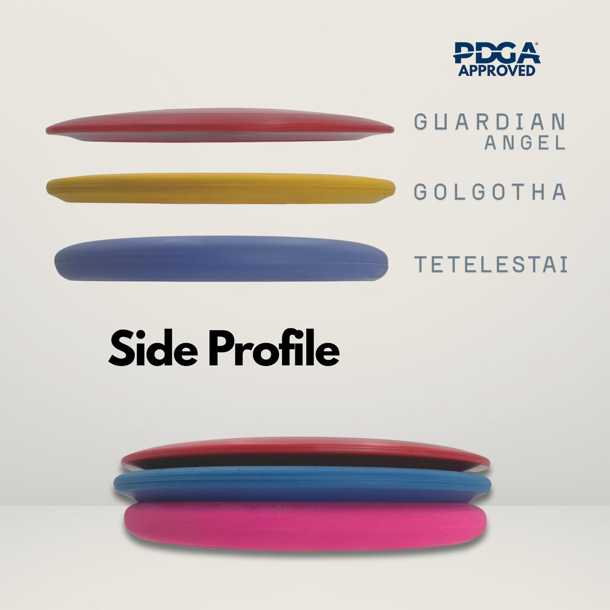 PDGA approved True Par Disc Golf Set design for consistent course performance.
