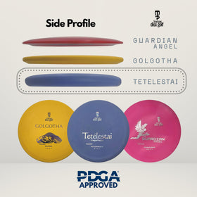 Set of two discs shown together for versatile putting and approaching