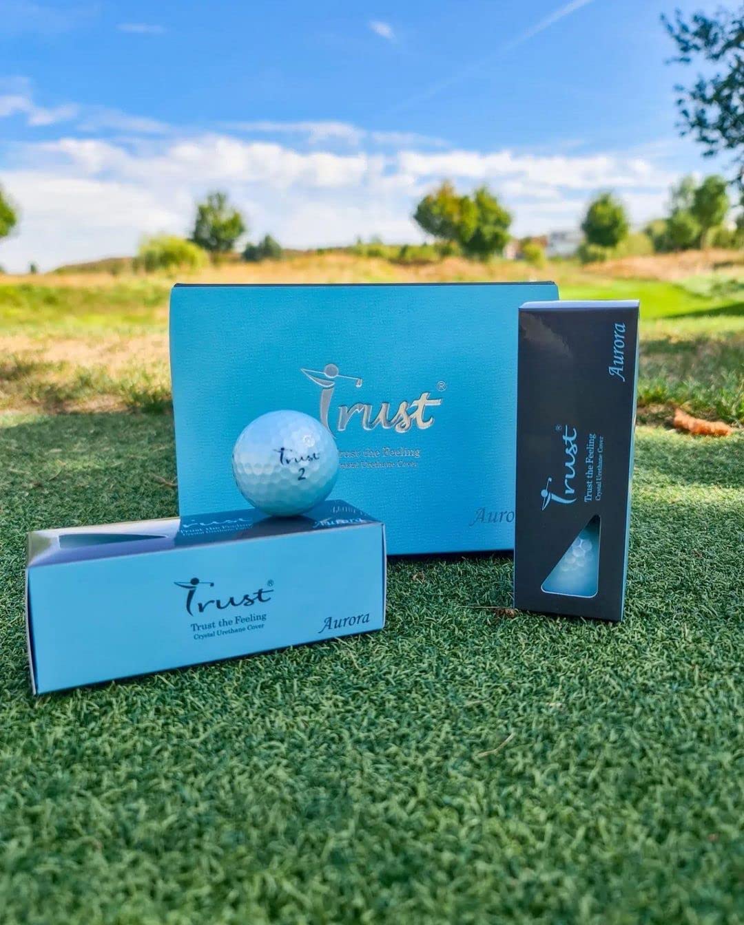 Trust Aurora ICY Blue close-up highlighting crystal urethane layer durability