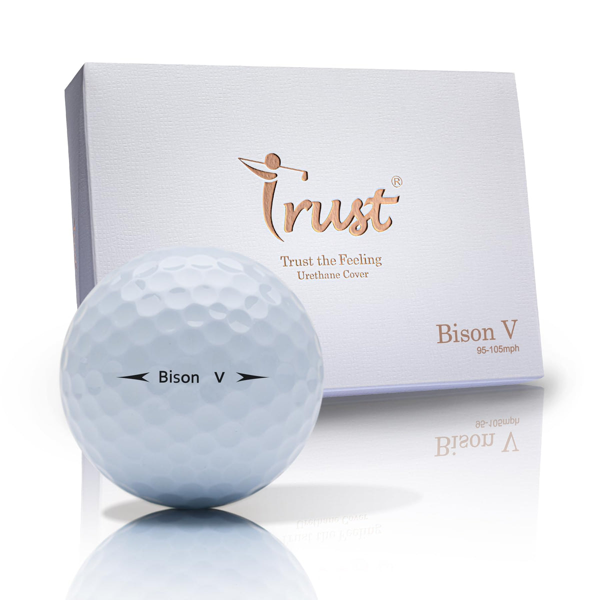 Trust I K8 Bison outer urethane cover for soft feel and control.
