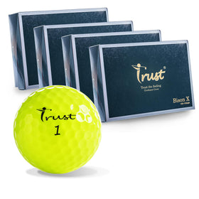 Trust K5 Bison X urethane cover delivers premium feel and spin control on greens.