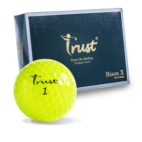 Trust K5 Bison X ball with 3-piece construction for balanced distance and control.