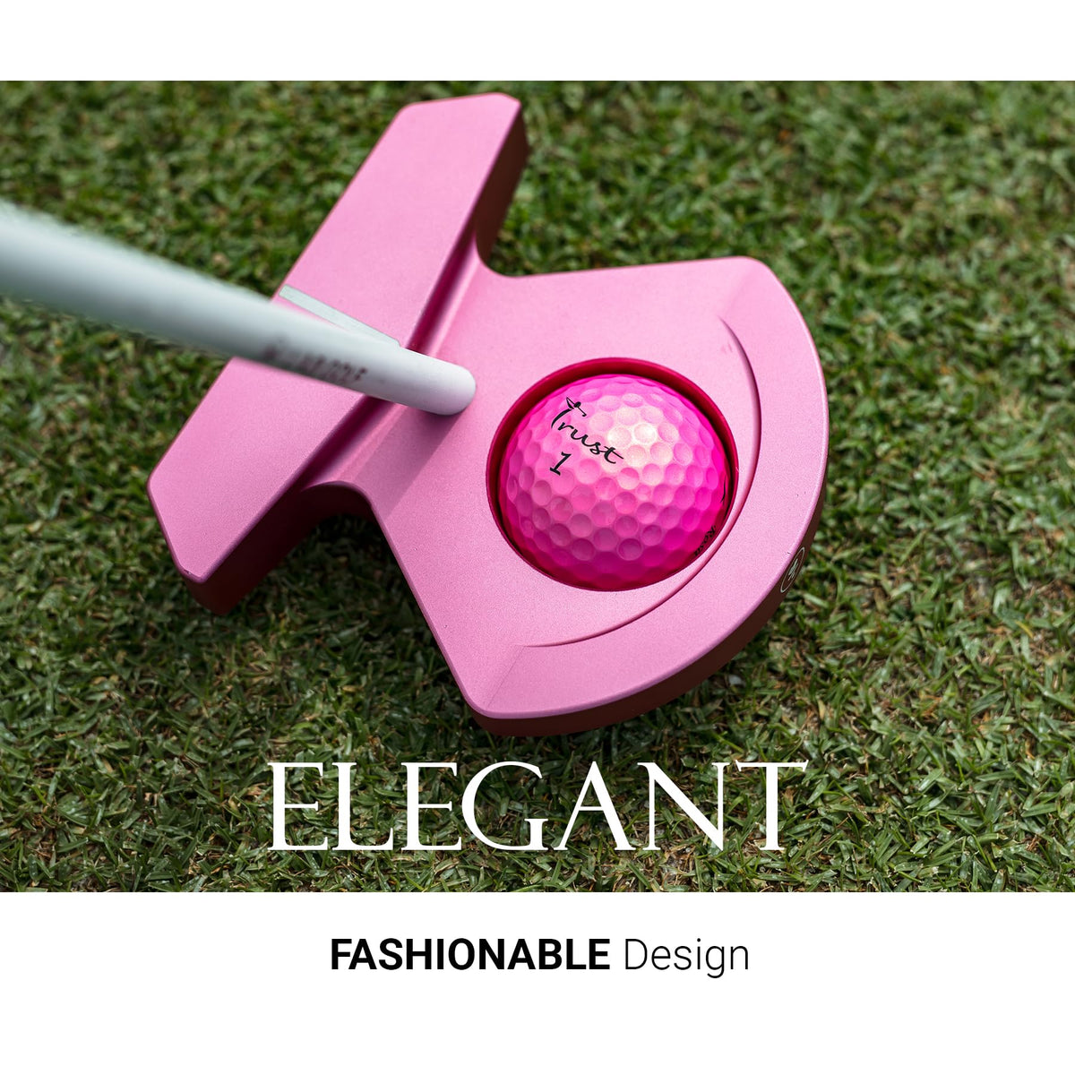 Trust Rosa golden pink color helps quick alignment and visibility