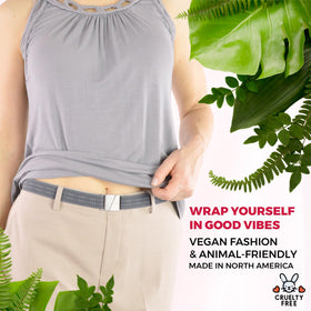 Truth KARMA adjustable belt fits a wide size range for all-day comfort.