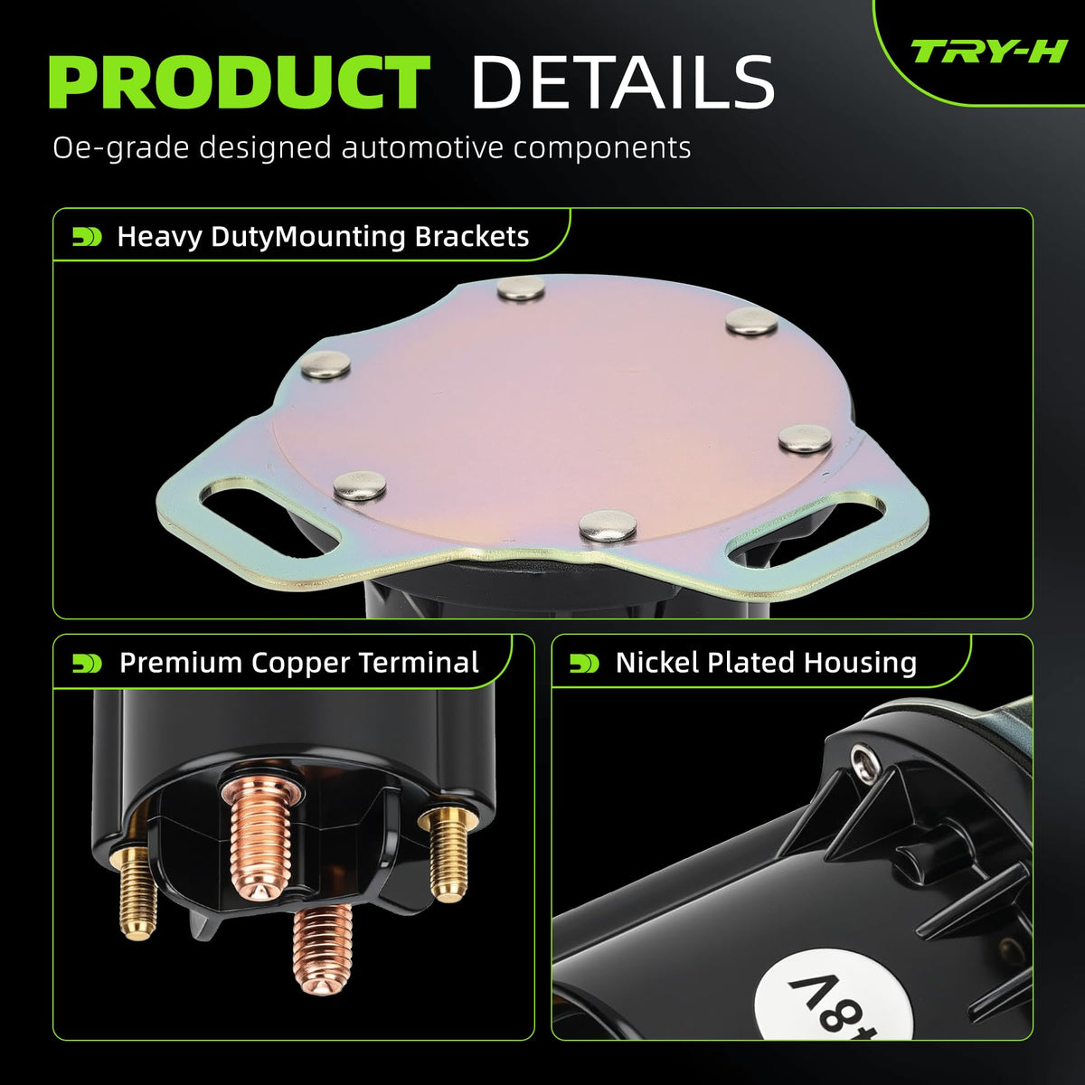 Includes installation kit with mounting hardware for easy replacement.