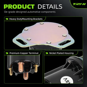 Includes installation kit with mounting hardware for easy replacement.
