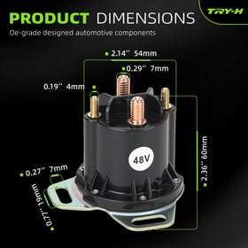 Mounting holes align with original EZGO interfaces for quick fit.