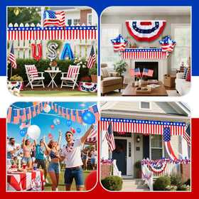 Tryly small hand flags for easy, on-the-go decorating