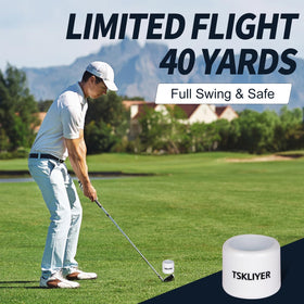 TSKLIYER polymer construction durable golf balls withstand repeated full-swing impacts.