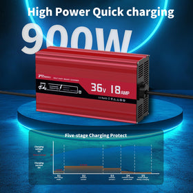 TSONDEKU fan cooling maintains safe temperatures during long charging.