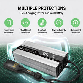 TSONDEKU four-stage charging with LED indicator helps track progress at a glance.