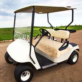 TUYU seat cover showing anti-slip bottom to prevent shifting during rides.