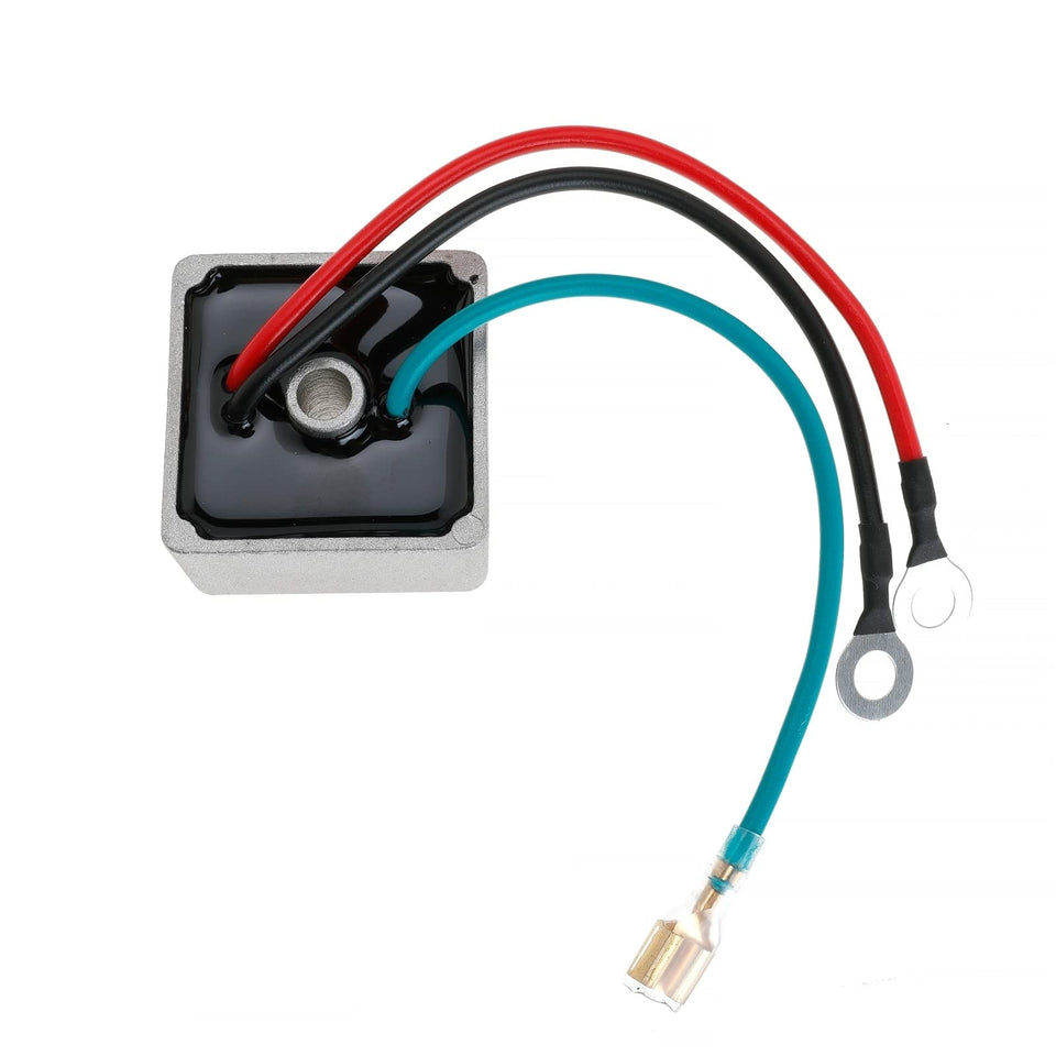 TUELETFU EZ-GO TXT voltage regulator front view enhances fit and reliability.