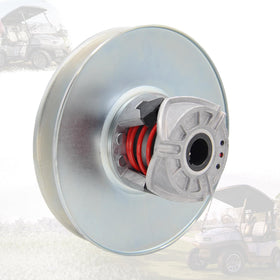 TUNTROL Salsbury Driven Clutch front view shows compact design for dependable Club Car performance