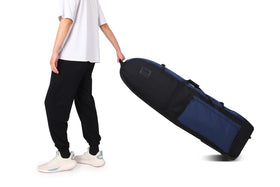 TurnWay golf bag bottom feet provide stable standing on varied surfaces.