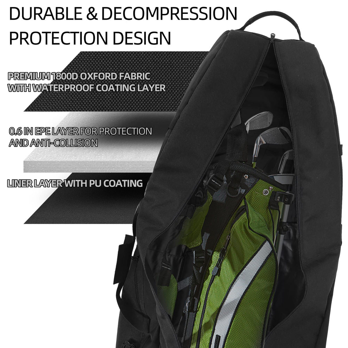 TurnWay multiple zip compartments keep gear organized during travel.