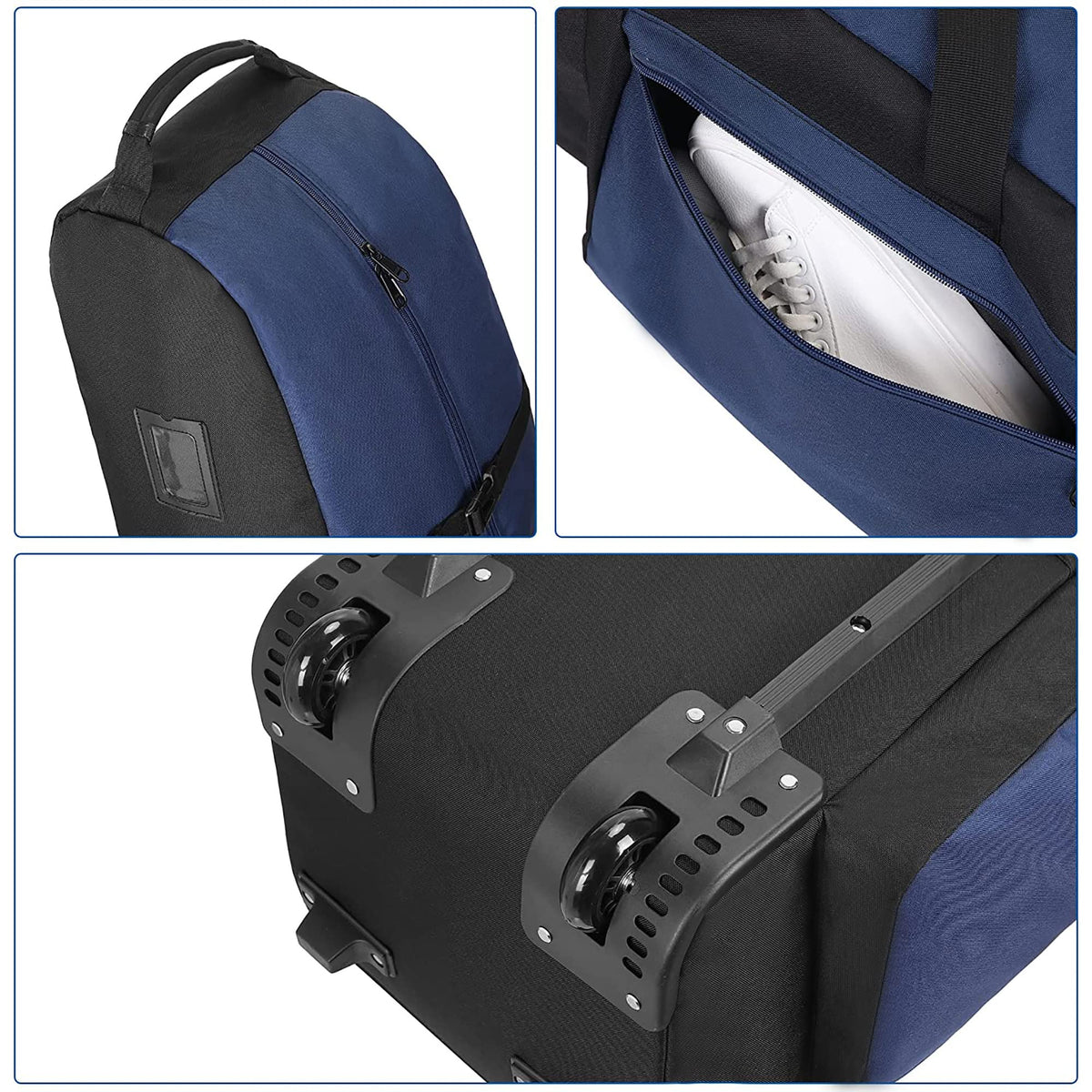 TurnWay removable shoulder strap offers flexible carrying options.