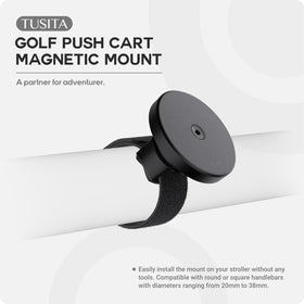 TUSITA magnetic rangefinder attachment securely holds devices for quick distance checks.