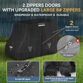 Tuszom universal-fit cover compatible with Yamaha Honda EZGO clubs