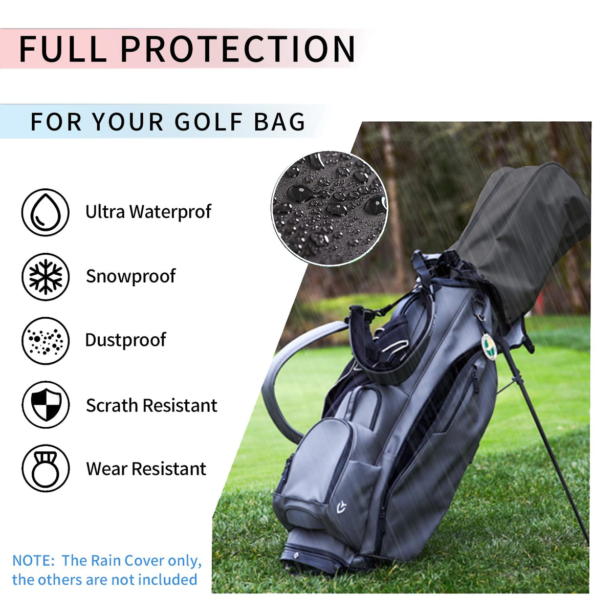 tuu cover protecting gear from dust exposure on a cart