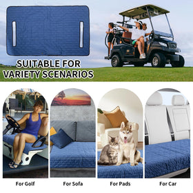 Ideal gift for golf lovers; TUYUU seat cover complements winter rounds.