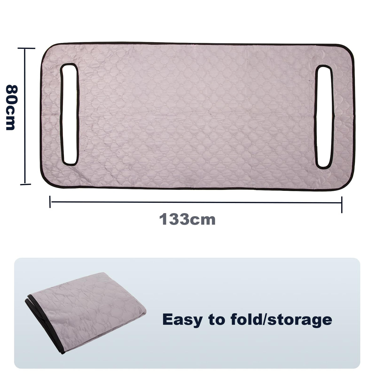 TUYU seat cover with anti-slip bottom stays in place while driving
