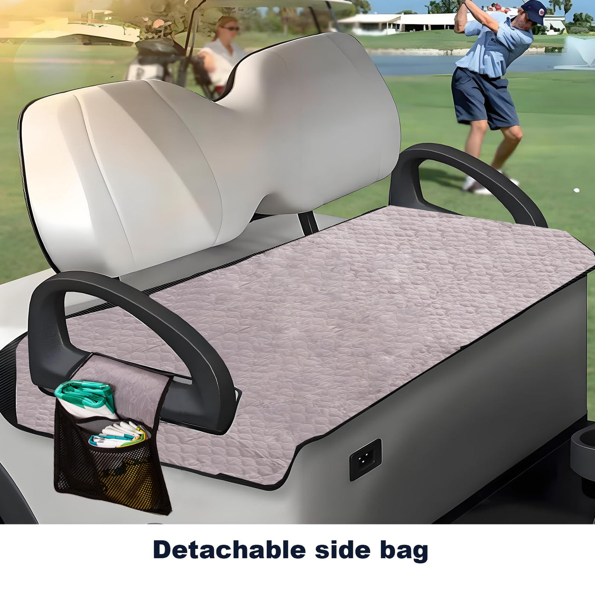 TUYU plush fabric surface for added seat comfort on TUYU cover