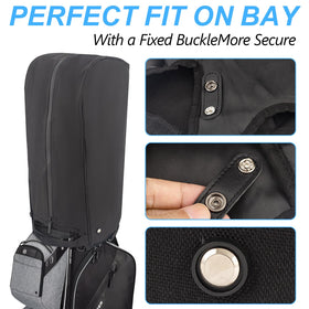 TUYUU Golf Bag Cover universal fit protects tour bags and carts on any course.