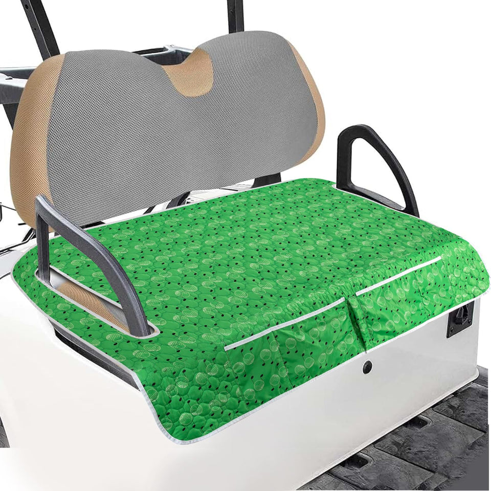 TUYUU Golf Cart Seat Cover offers a two-person fit for EZGO, Yamaha, and Club Car carts.