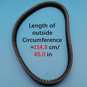 Tuzliufi drive belt side profile for EZGO Marathon 2PG, reliable alignment