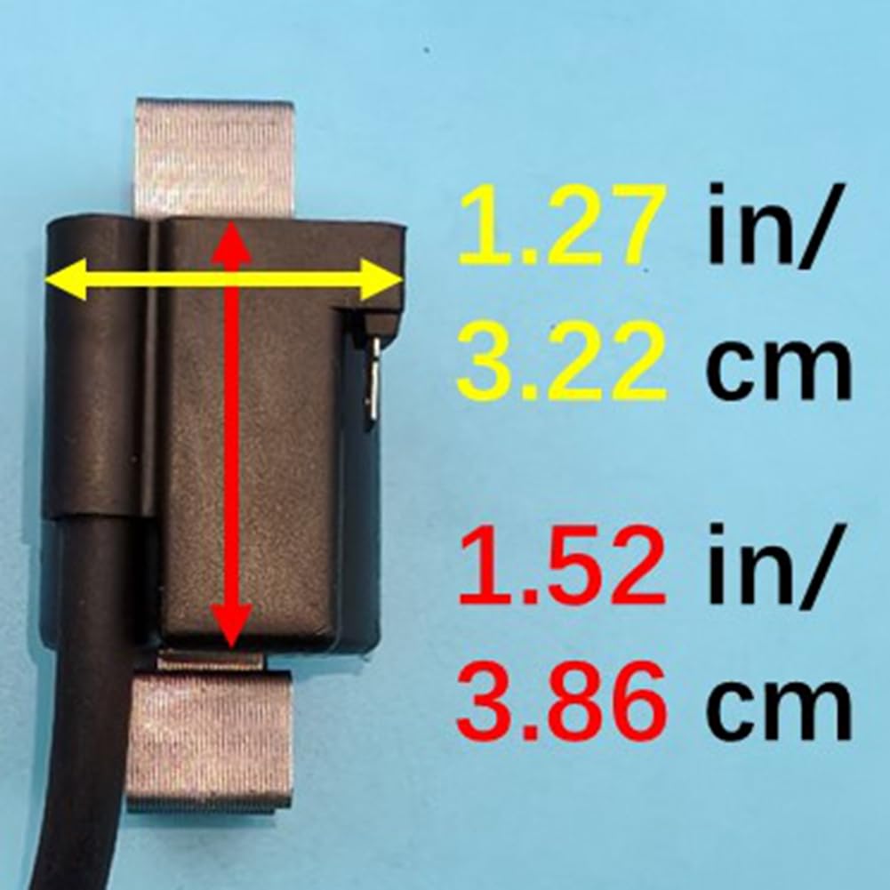 Tuzliufi ignition coil fitment for golf cart 101909201 indicating easy replacement.