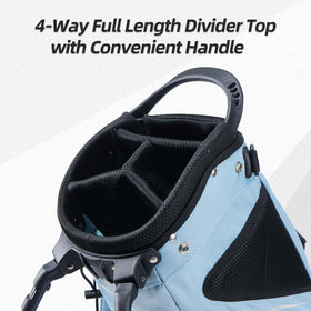 T WINSOLOGY four-way top dividers keep clubs organized for quick access