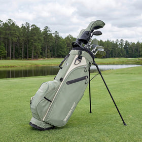 T WINSOLOGY durable polyester construction withstands regular on-course use