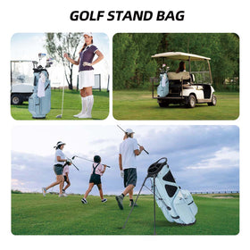 T WINSOLOGY sky blue beige colorway adds style on the course