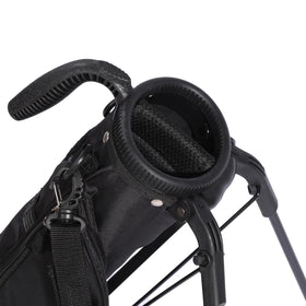 T WINSOLOGY golf bag with beverage cooler pocket for on-course refreshment.
