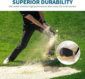 Twinsology bunker shot design supports confident bunker play.