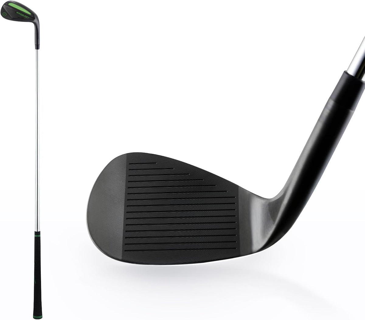 Twinsology wedge face with micro-grooves for improved spin and stopping power.