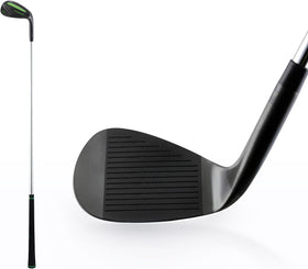 Twinsology wedge face with micro-grooves for improved spin and stopping power.