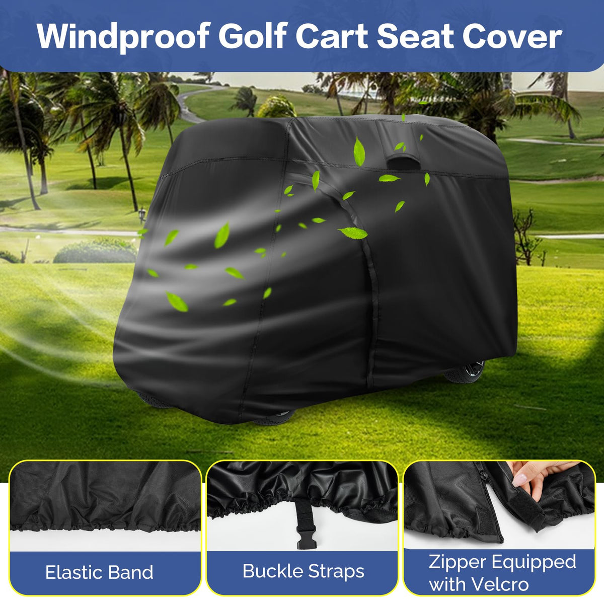 TwoPone waterproof inner layer keeps seat area dry and comfortable.