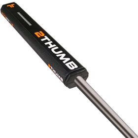 2 Thumb OCTOTECH 43 putter grip with soft-touch texture for better feel.