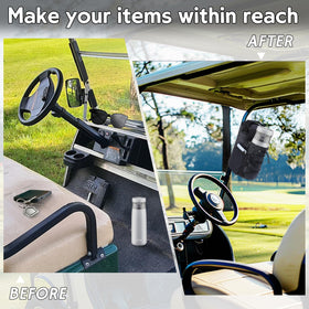 TXIYEAN spacious compartment for water bottle and everyday items