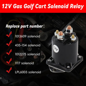 TXRXIZ golf cart solenoid startup test demonstrates reliable starts.