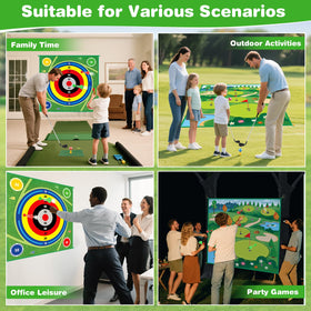 TYRRDE golf club and base included for immediate play.