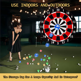 Ubamdom indoor-outdoor friendly sticky balls shown for versatile use