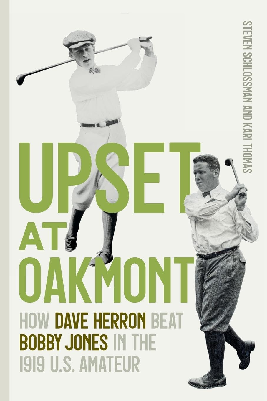 University of Georgia Press Upset at Oakmont cover highlights a pivotal golf duel for history readers.